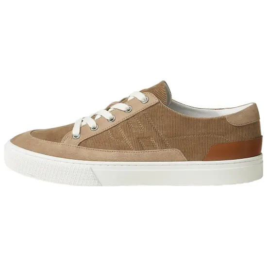 HERMES Deep Skateboard Shoes Men Low-Top Clay Beige