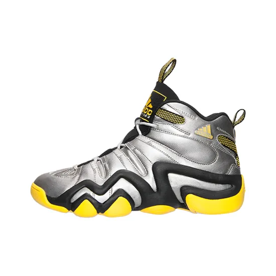 Adidas Kobe Crazy 8 Shoes 'Metallic Silver Yellow Black'