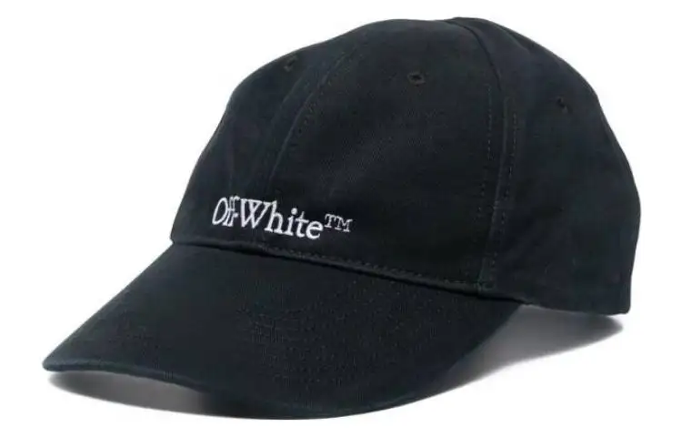 OFF-WHITE Bookish Embroidered-logo Cap