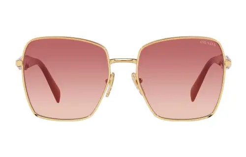 PRADA Sunglasses Women's Gold