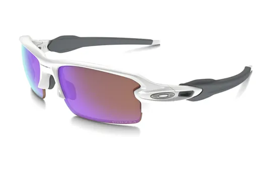 Oakley Irregular Shape Sunglasses Unisex White