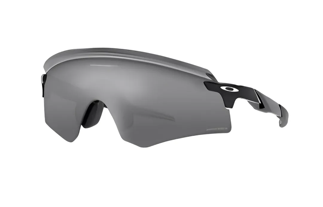 Oakley Injection Molded Irregular Shape Sunglasses Unisex Gray