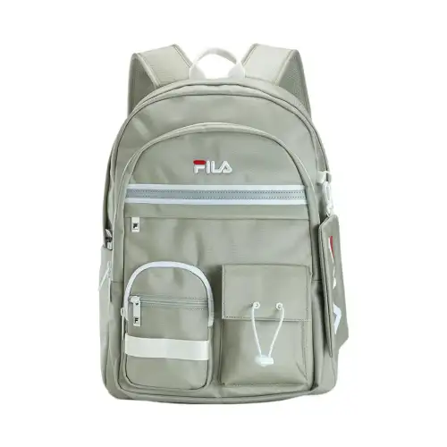 FILA Fabric Laptop Bag Backpack Small Men's Clear Sand Green