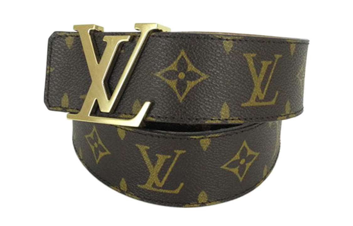 LOUIS VUITTON Pre Owned 2012 Logo buckle Reversible Belt