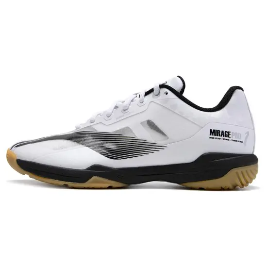 LINING Shadow Speed Pro Badminton Shoes Unisex Low-Top Black White