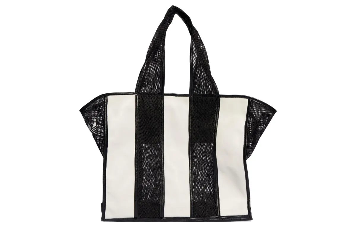 Adidas Originals Polyurethane Handbag Regular Unisex Black White