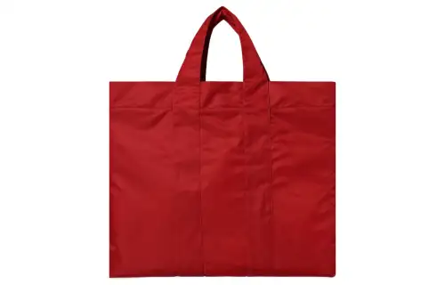 THE ROW Nylon Handbag Women's Red/Ivory White
