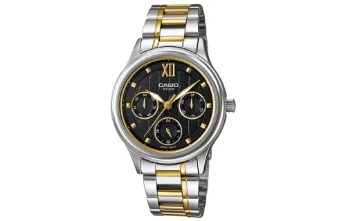 CASIO Women's Standard Series Black Watch LTP-E306SG-1A
