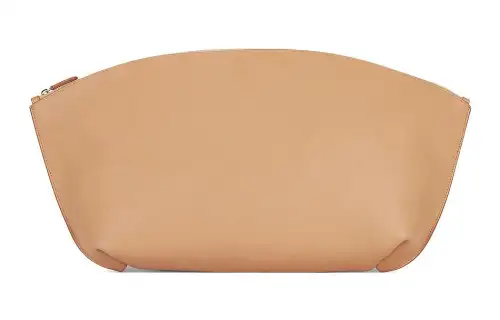 THE ROW Leather Clutch Women's Light Copper
