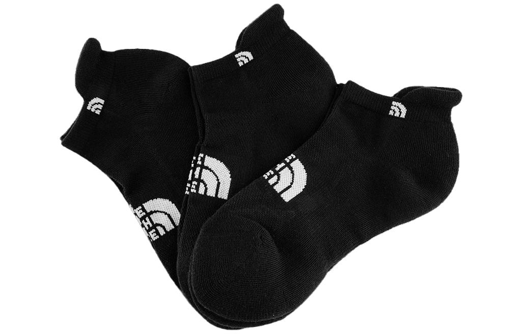THE NORTH FACE Ankle Socks Unisex 3 Pack Black