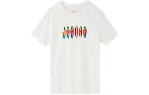 Jordan T Shirts Men's White Crew Neck Moderate