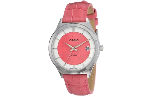 CASIO Women's Standard Series 34mm Pink Watch LTP-E141L-4A2