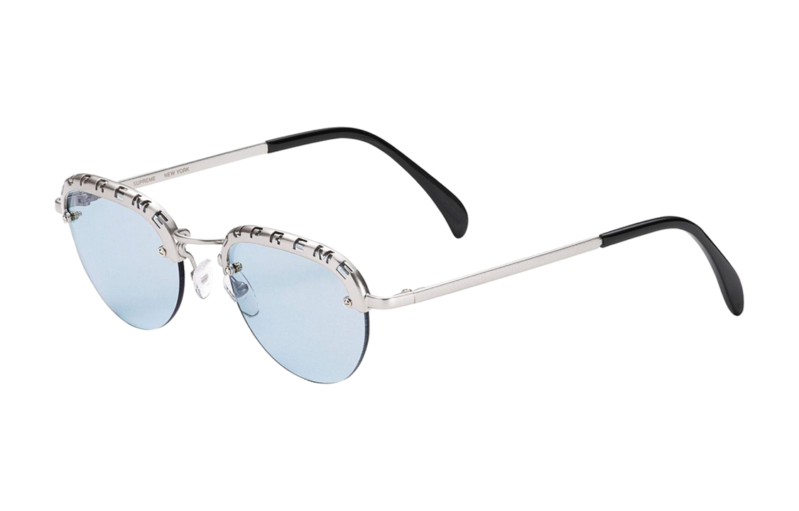 очки Supreme SS23 WEEK19 Elm Sunglasses // (черный/серебристый/золотой) — фото 5