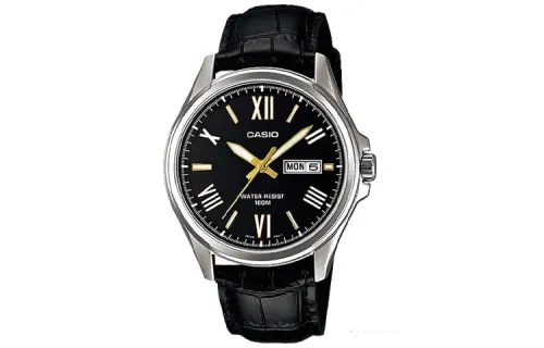 CASIO Men Standard Series Black Watch MTP-1377L-1A
