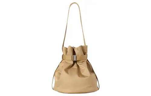 THE ROW Nylon Bucket Bag, Handbag, Shoulder Bag Women's Beige