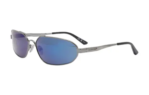 Balenciaga Irregular Shape Sunglasses Men's Gray