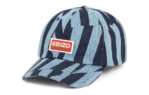 【Previous Season】logo-patch denim baseball cap