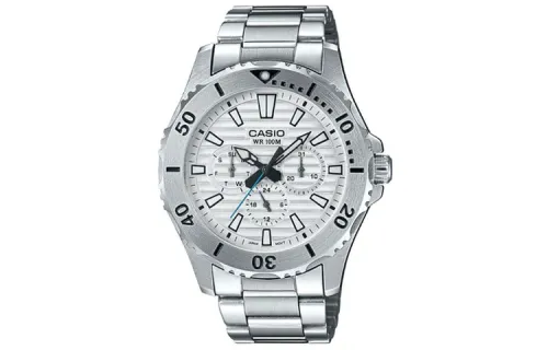 CASIO Unisex White Watch MTD-1086D-7A