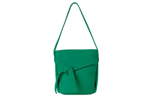 THE ROW Nubuck Bucket Bag, Handbag, Shoulder Bag Women's Green