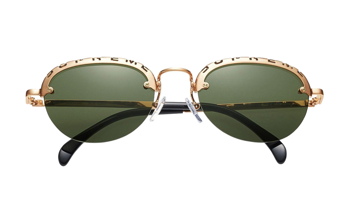 очки Supreme SS23 WEEK19 Elm Sunglasses // (черный/серебристый/золотой) — фото 8