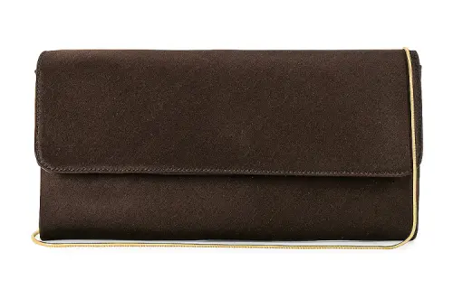 THE ROW Silk Satin Handbag, Shoulder Bag Women's Brown