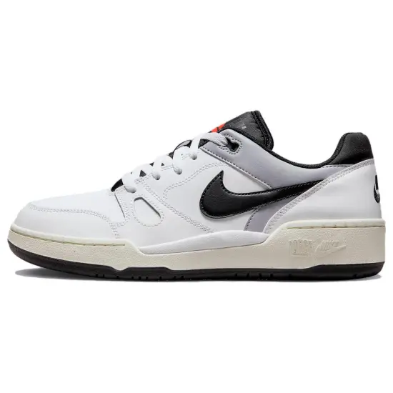 Nike Full Force Low White Black Pewter Men's