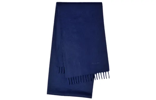 PRADA Knit Scarves Men's Blue