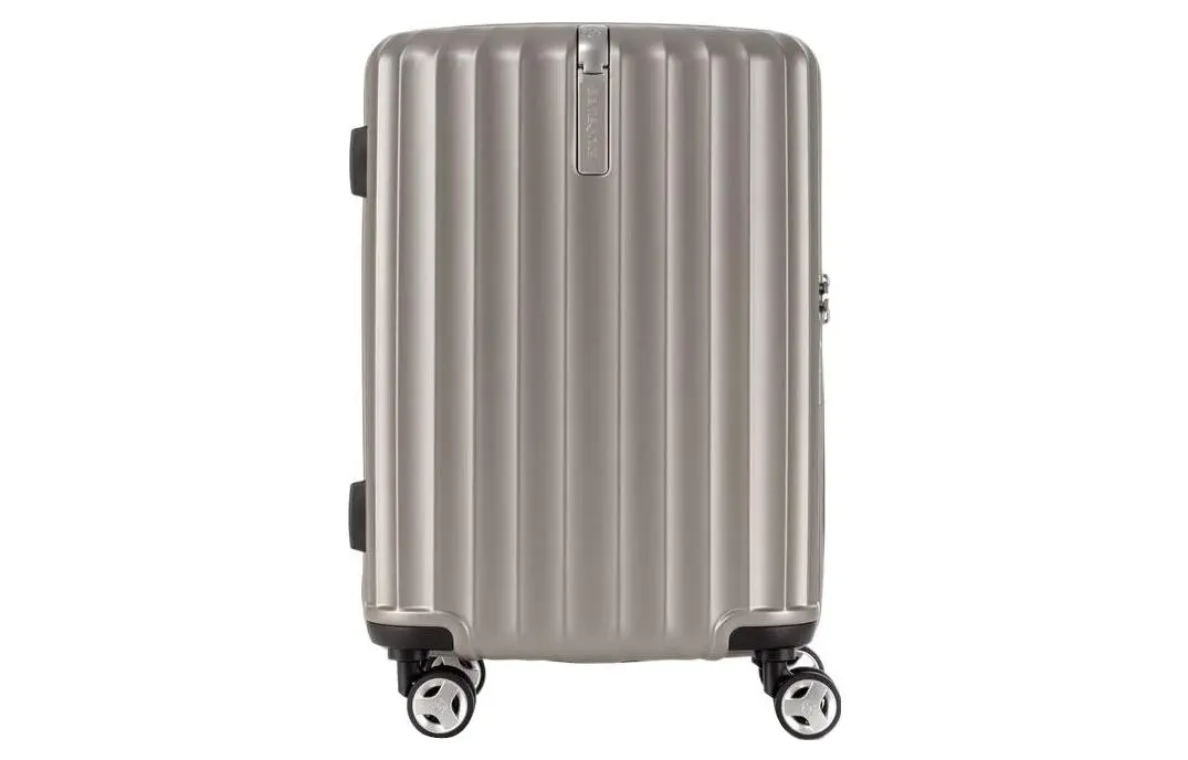SAMSONITE ENOW Stripes PC Luggage Suitcase GU9 Luggage Unisex Latte Coffee