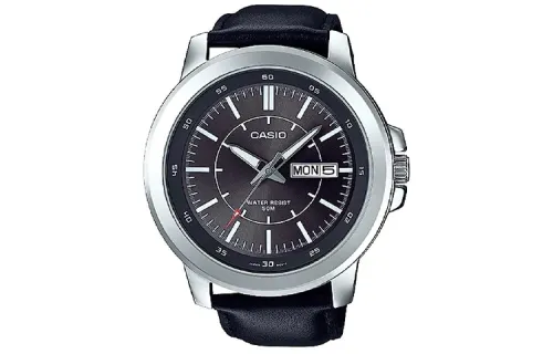 CASIO Men Standard Series Black Watch MTP-X100L-8E