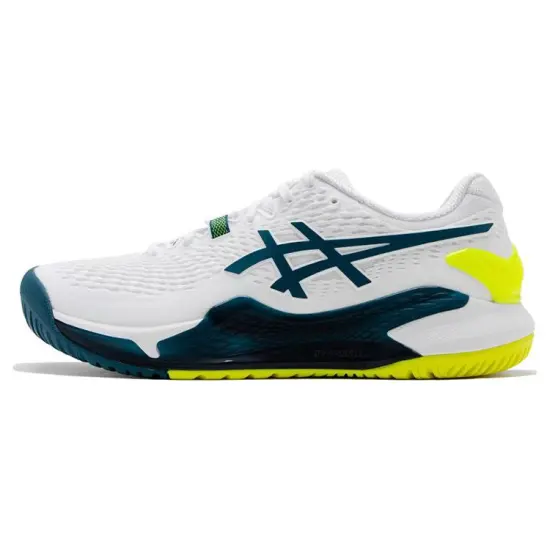 Asics Gel Resolution 9 White Restful Teal