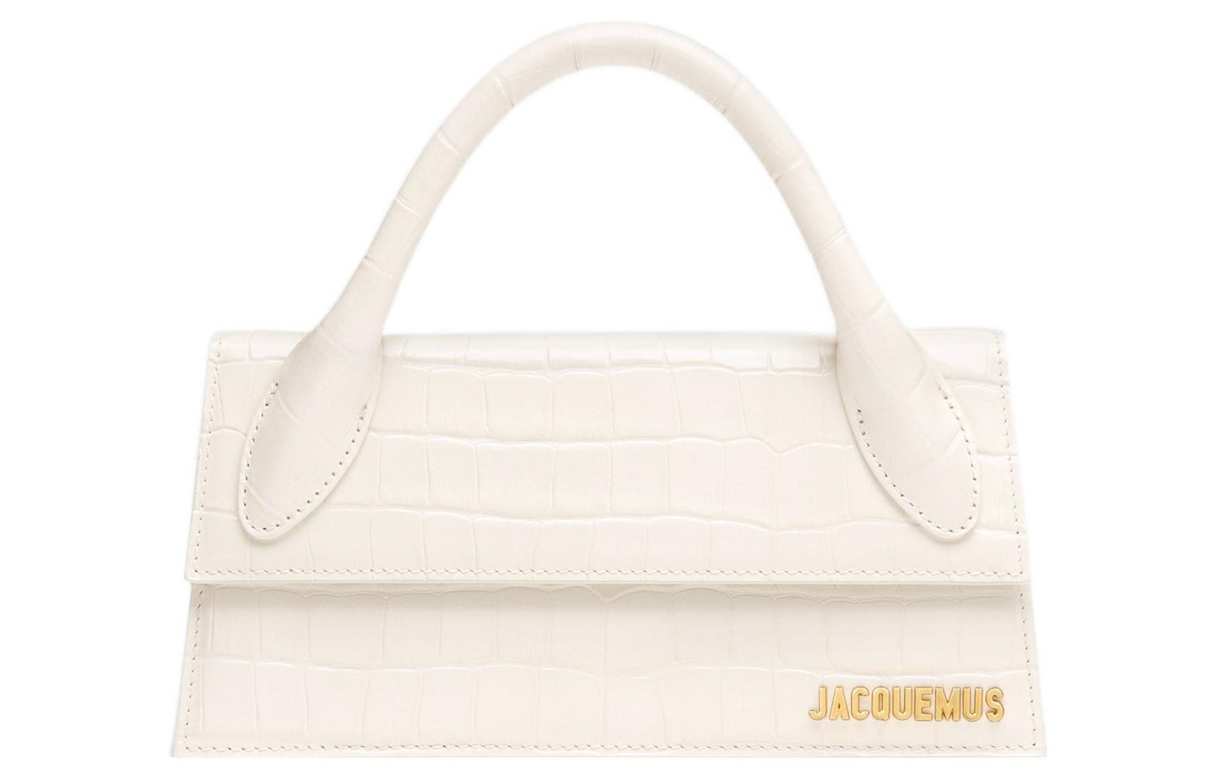 【Previous Season】Le Chiquito Long crocodile-embossed bag