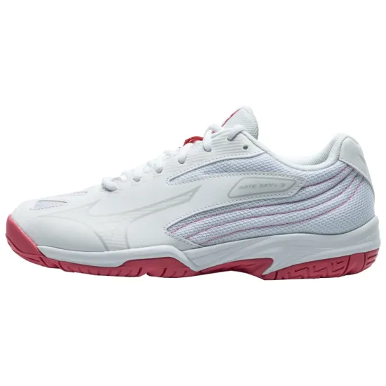 Gate Sky Mizuno Plus 3 Wide 'White High-Vis Pink'