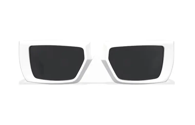 PRADA Sunglasses Men's White