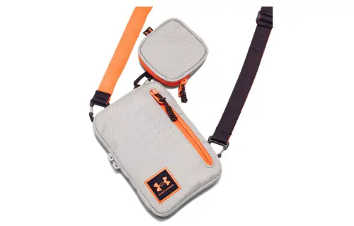 Under Armour Under Armour Polyester Shoulder Bag, Crossbody Bag Small Unisex Mist White