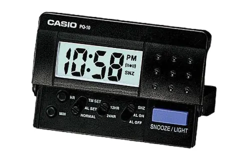 CASIO Unisex Alarm Clocks Watch PQ-10-1