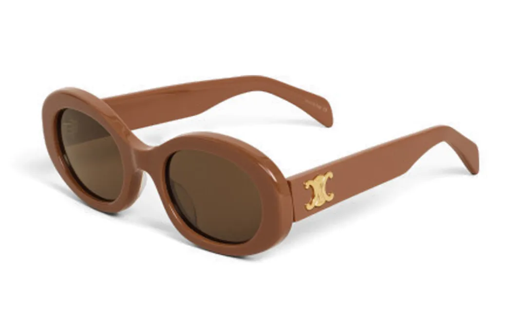 CELINE Eyewear Oval Frame Sunglasses