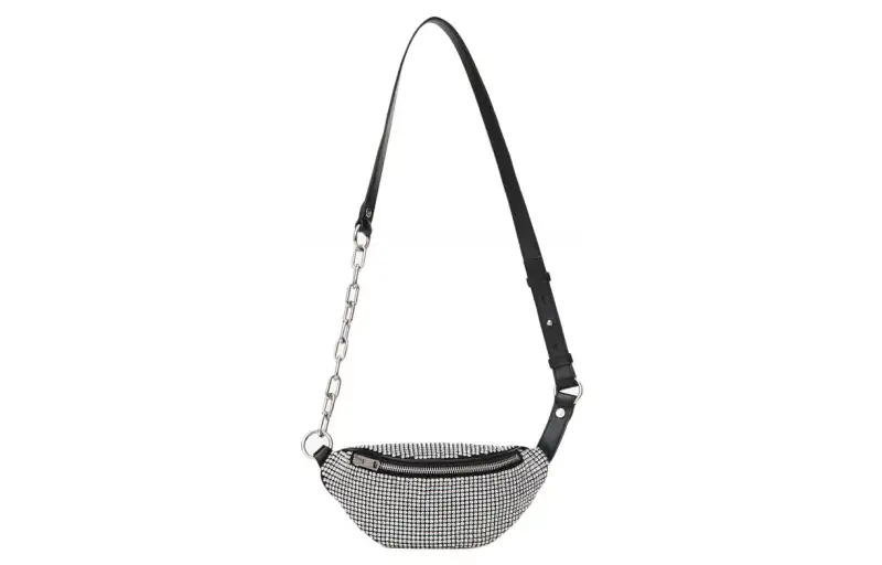 alexander wang Mini Attica Rhinestone Belt Bag