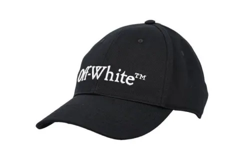 OFF WHITE Logo Embroidered Baseball Cap