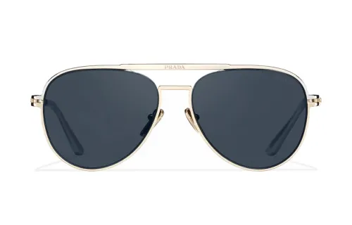 PRADA Logo-engraved Pilot-frame Sunglasses