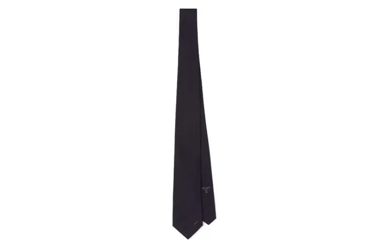 PRADA Ties Men's Dark Blue