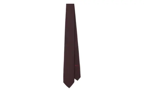 PRADA Ties Men's Plum Red