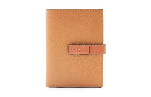 LOEWE Cow Leather Wallet Medium Women's Toffee/Tan