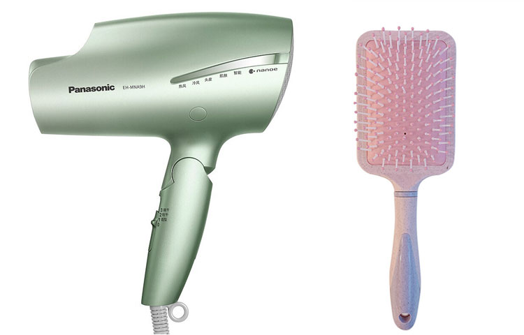 Panasonic Panasonic hair dryer 1800W constant temperature quick-drying household Nanoyi high-power quick-drying smart high-wind MNA9H