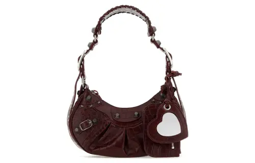 Balenciaga Le Cagole Xs Embossed Shoulder Bag