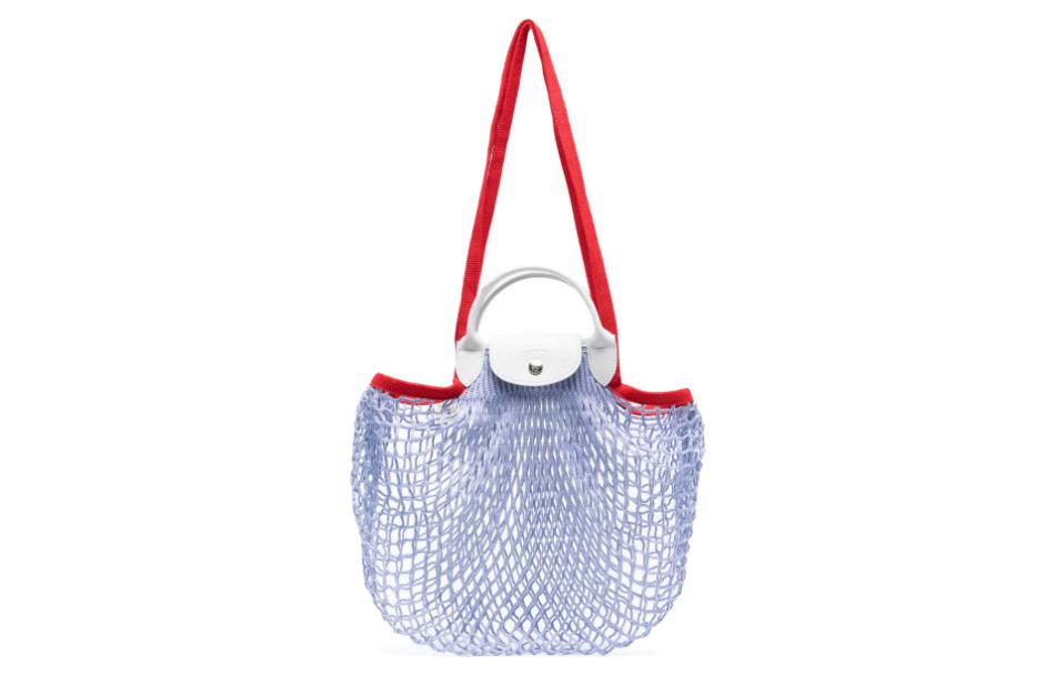 Женская сумка LONGCHAMP Le Pliage Filet 38 (синяя)