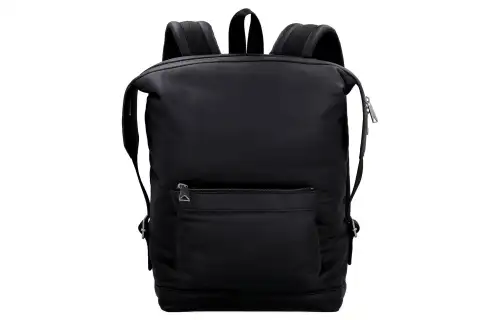 Bottega Veneta Cow Leather Laptop Bag Backpack Men's Black