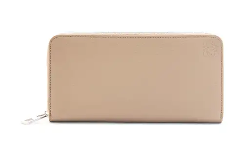 LOEWE Grain Calfskin Wallet Women's Sand
