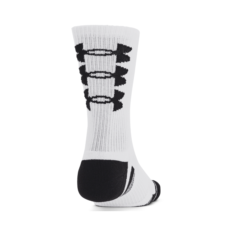 Under Armour SS23 Crew Socks Unisex White