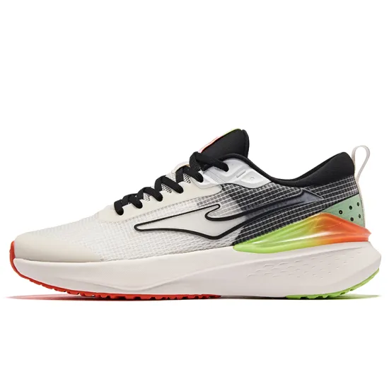 Erke Running Shoes Men Low-Top White/Green