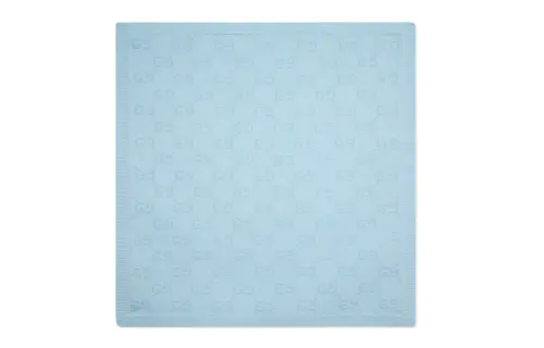GUCCI Knit Scarves Baby Blue
